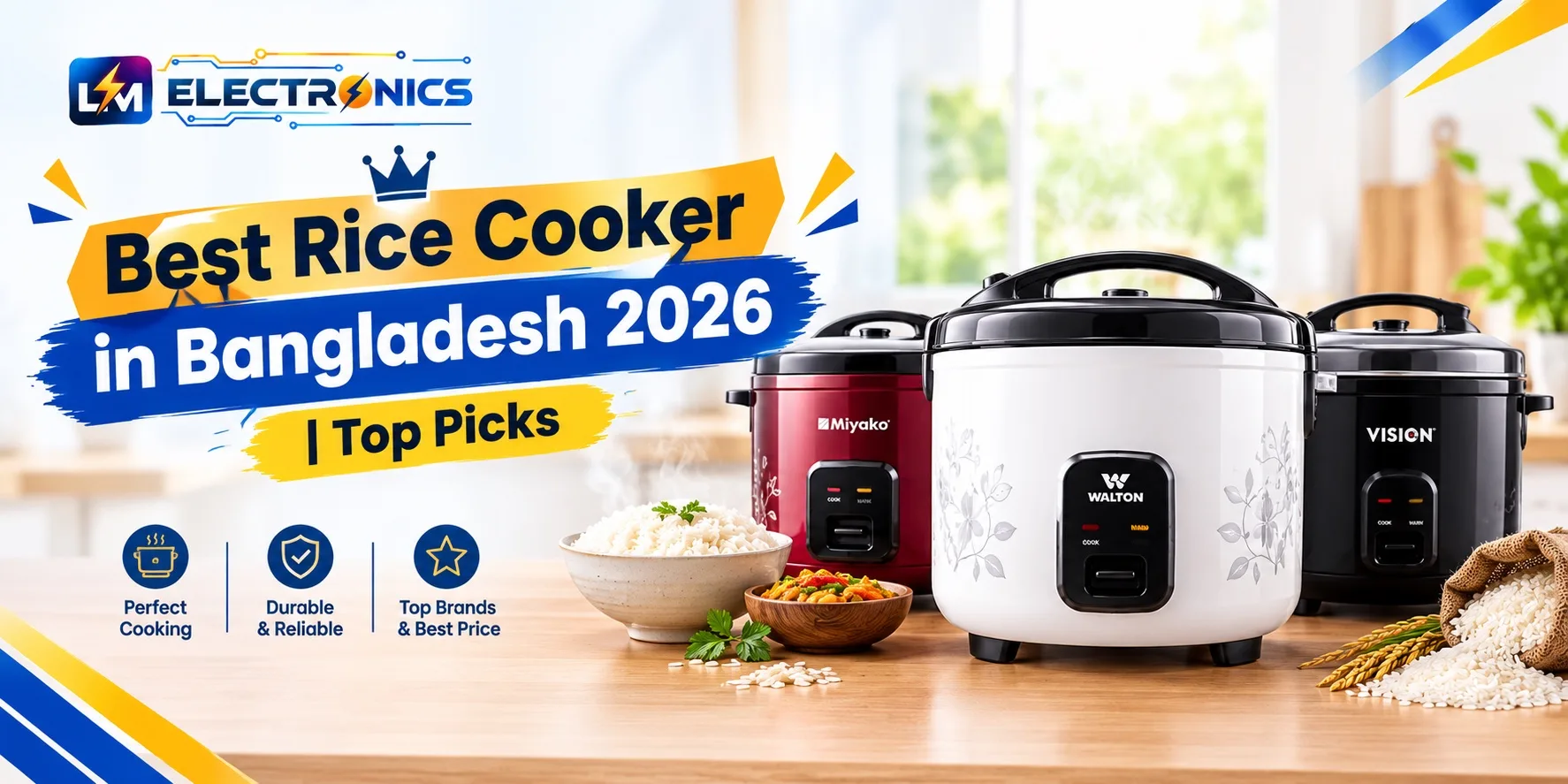 Best Rice Cooker in Bangladesh 2026 | Top Picks