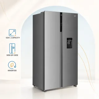 Beko Side by Side Inverter Refrigerator 529 Ltr — 1