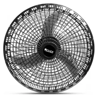 Click Polypropylene Closet Fan 20″ – Black — 2