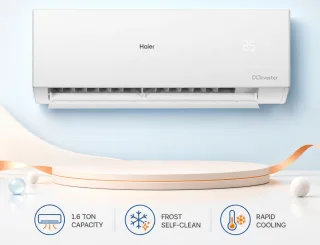 Haier 1.6 Ton DC Inverter AC HSU-19CleanCool(INV)(Pro) — 1