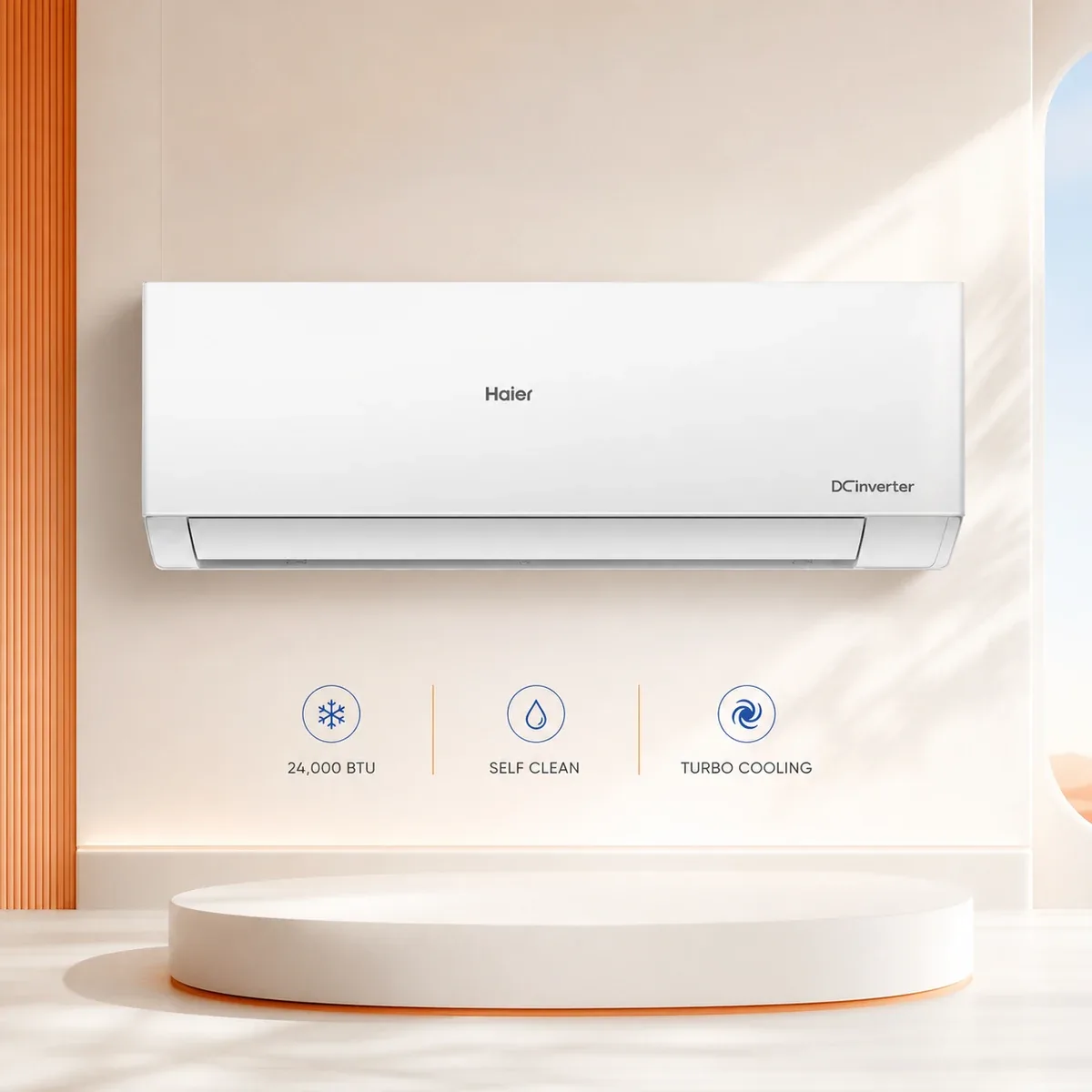 Haier 2 Ton CleanCool Inverter Pro HSU-24CleanCool(INV)(Pro) product image