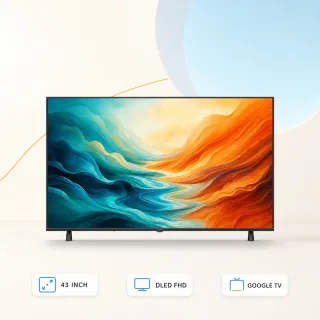 Haier H43K85FFX 43″ DLED FHD Google TV — 1