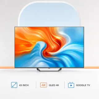 Haier H43S80EUX 43″ QLED 4K Android Google TV — 1