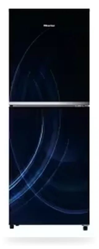 Hisense 238L TMF Glass Door Refrigerator Magnetic Blue — 3