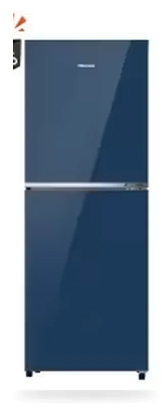 Hisense 238L TMF Inverter Glass Door Refrigerator Royal Blue gallery image 2