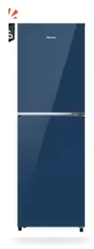 Hisense 277L TMF Inverter Glass Door Refrigerator Royal Blue — 2