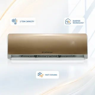 Kelvinator 02 Ton Golden Inverter AC Golden — 1
