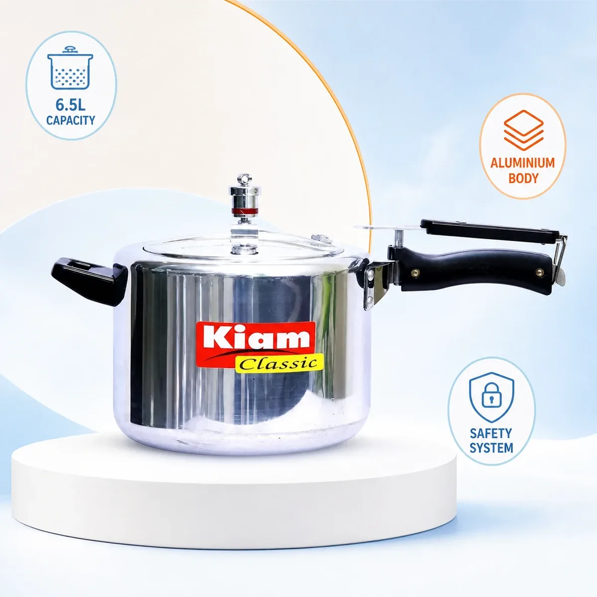 Kiam Classic Pressure Cooker 6.5 Litre product image