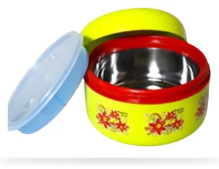 Kiam Food Pot-omega (Half Steel) SS Curry Bati – 2700ml — 3