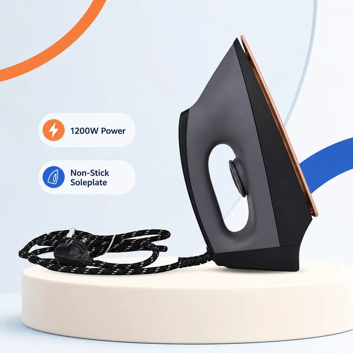 Kiam Heavy Duty Dry Iron 1200W product image