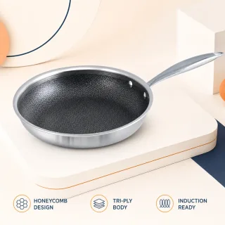 Kiam HoneyComb Fry Pan Induction Bottom — 1