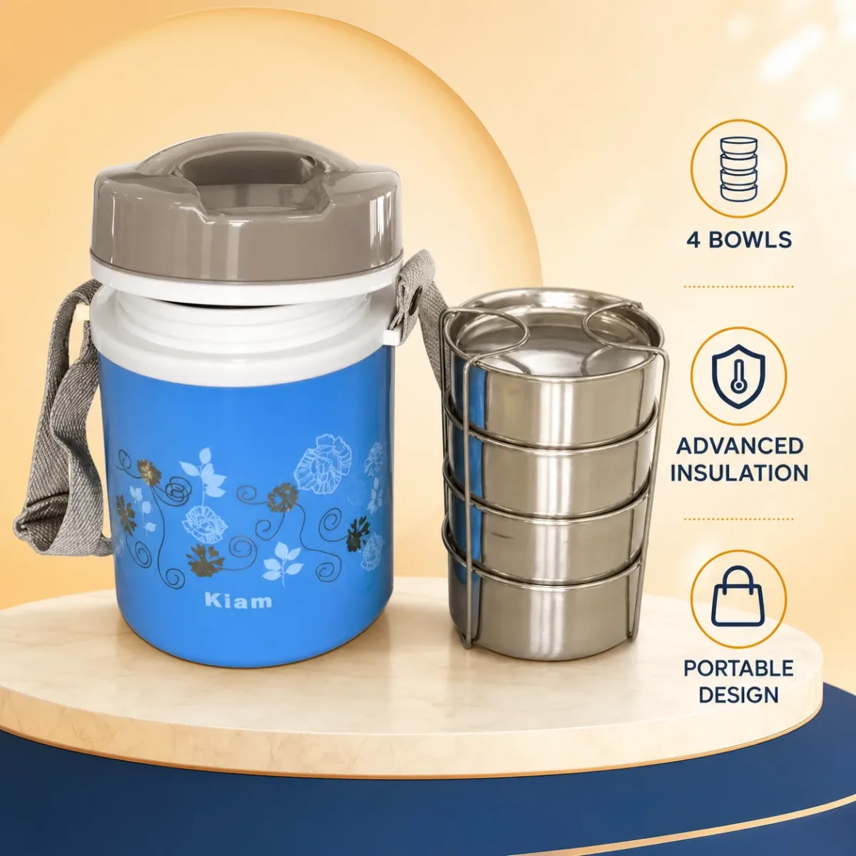 Kiam Monalisa Lunch Hot Pot 4 Bati product image