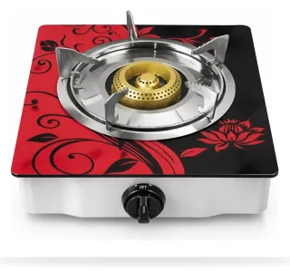 Kiam Single Burner LPG Gas Stove with Glass — 3
