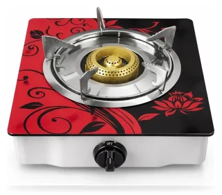 Kiam Single Burner LPG Gas Stove with Glass — 4