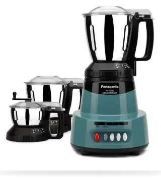 Panasonic 1500W 3 IN 1 Mixer Grinder MX-AV325 (Coral Blue) — 3