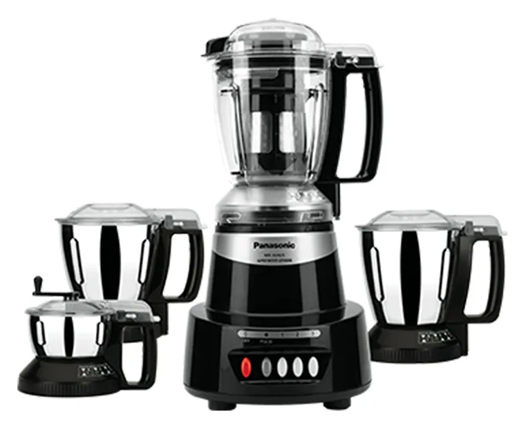 Panasonic 1500W 4 in 1 Mixer Grinder MX-AV425 (Charcoal Black)