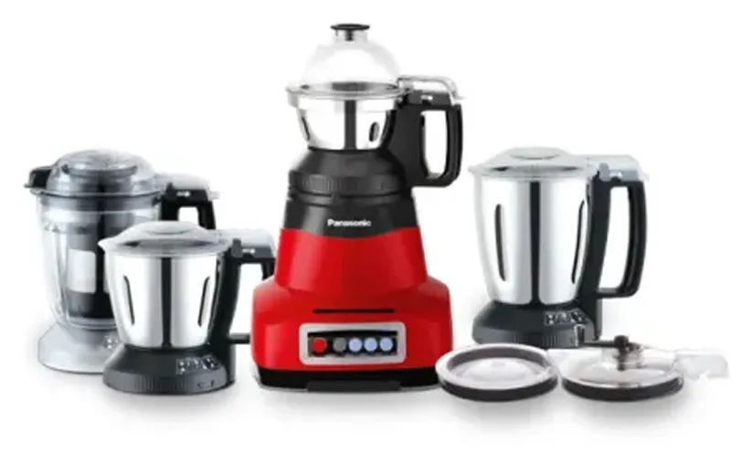 Panasonic MX-AE465 Mixer Grinder 2000W (Red)