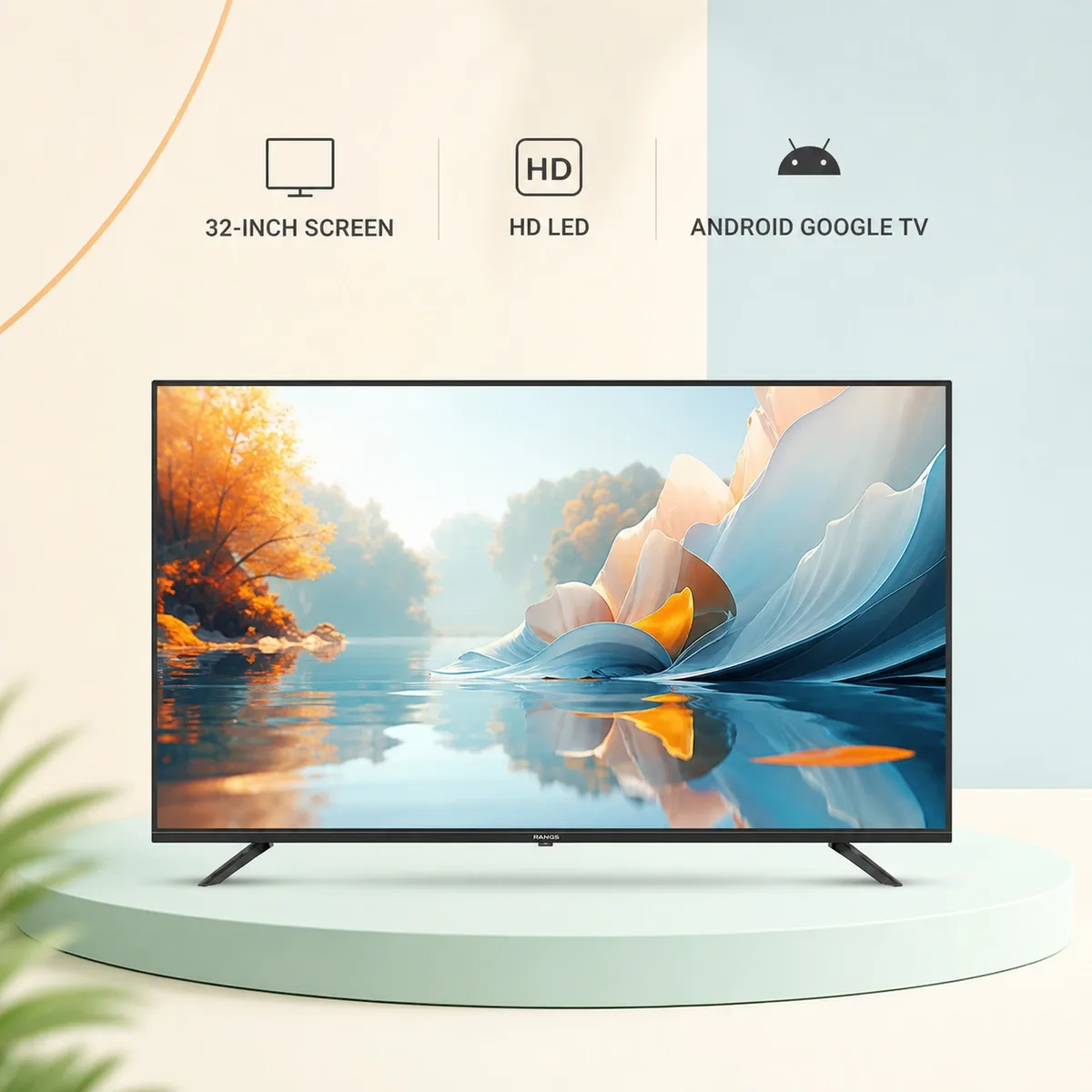 Rangs RG32HX 32″ HD LED Android Google TV product image