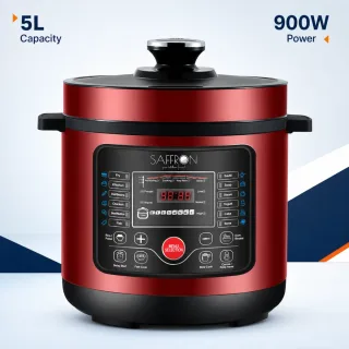 Saffron 5L Electric Pressure Cooker — 1