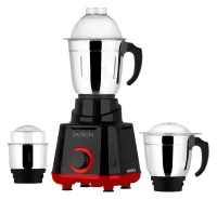 Saffron Vivo 550W Juicer Mixer Grinder (3 Jar) — Red