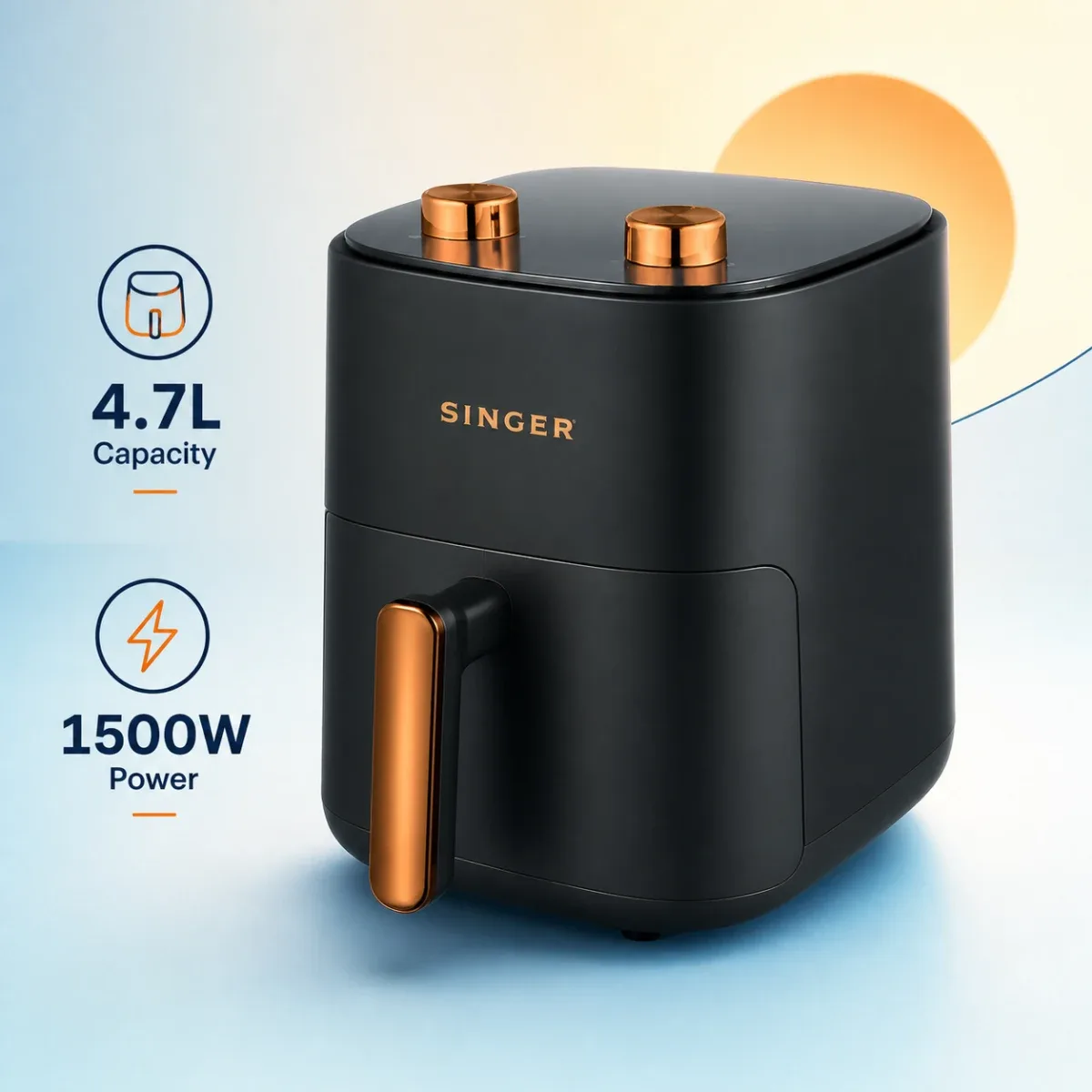 Singer 1500W 4.7L Air Fryer product image