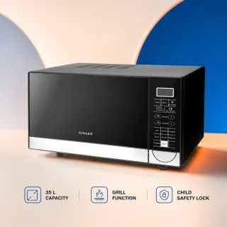 Singer 35L Digital Grill Microwave Oven — 1