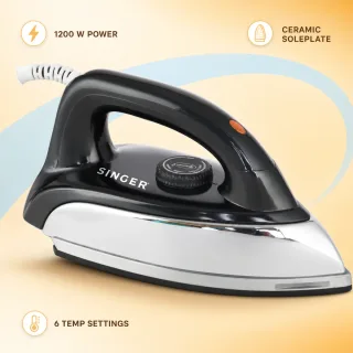 Singer Heavy Dry Iron 1200W — 1