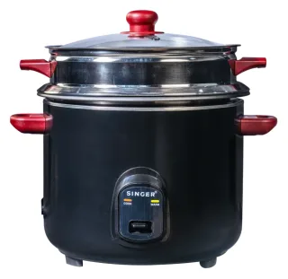 Singer Rice Cooker 2.8L (Steel Body) — 2