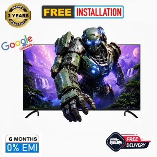 Vision 50" QLED Google TV 4K PQ6 Galaxy Plus — 1