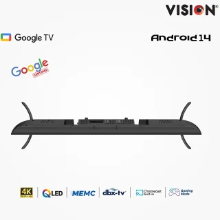 Vision 50" QLED Google TV 4K PQ6 Galaxy Plus — 2