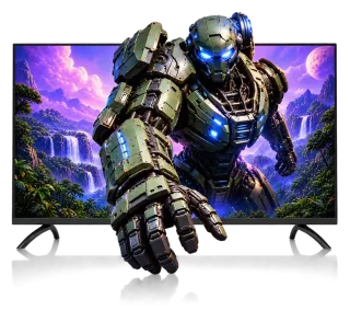 Vision 55" QLED Google TV 4K PQ6 Galaxy Plus — 1