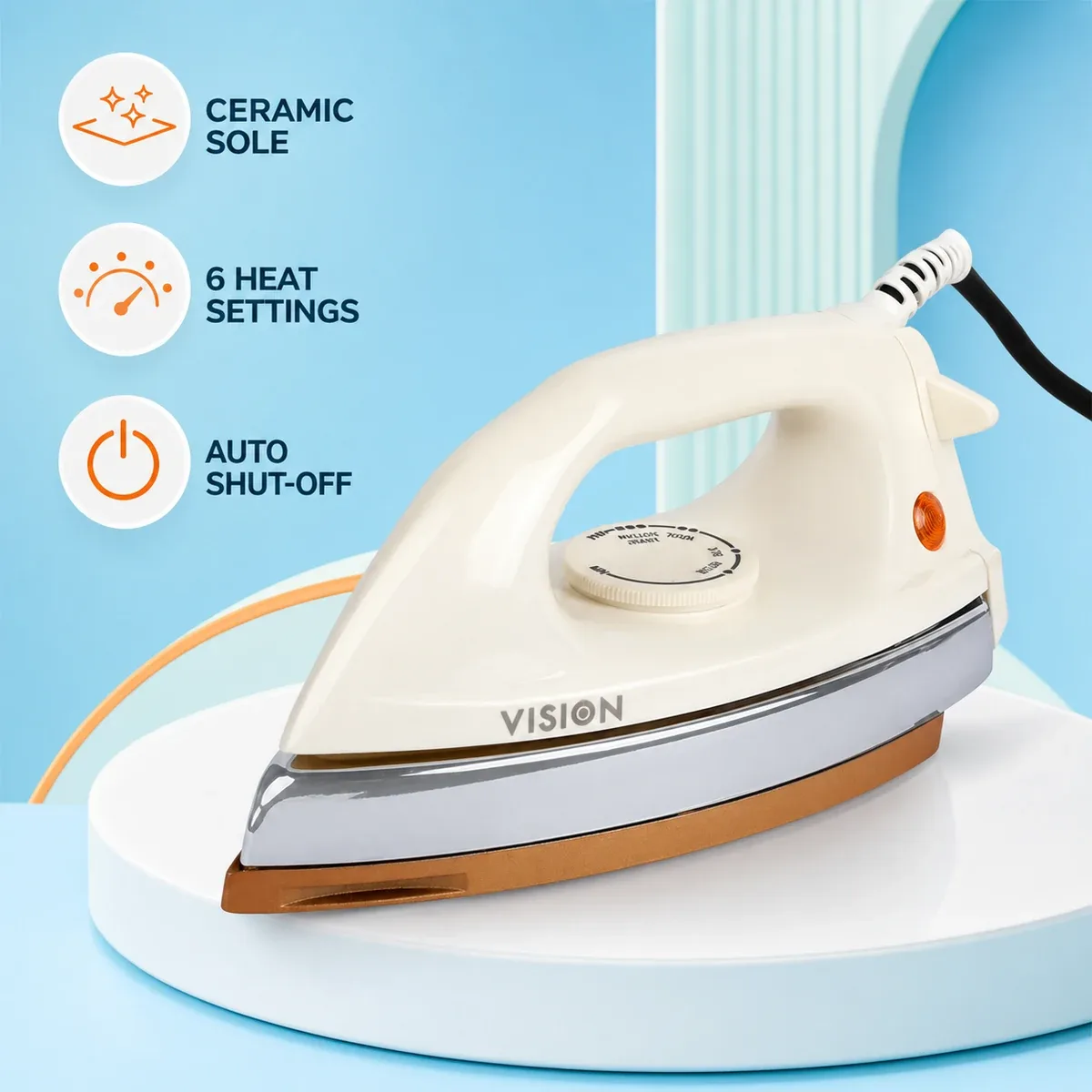 Vision VIS-DEI-014 Heavy Electric Iron