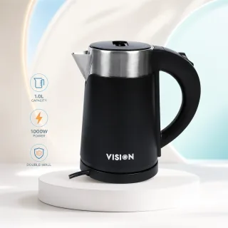 Vision Electric Kettle 1 Liter VIS-EK-013 Royal Black — 1