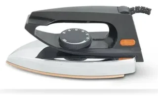 Vision Electronic Iron 1200W Shock and Burn Proof VIS-DEI-004 — 3