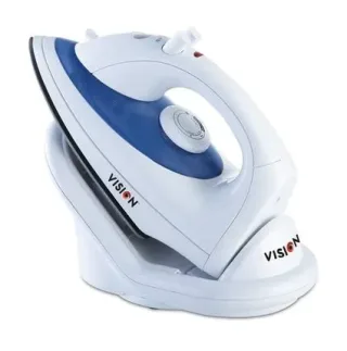 Vision Electronic Steam Iron 1200W with Shock and Burn Proof VIS-SMT-EI-001 (Blue/RED) — 2