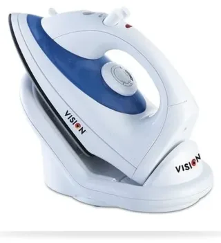 Vision Electronic Steam Iron 1200W with Shock and Burn Proof VIS-SMT-EI-001 (Blue/RED) — 3