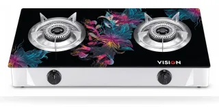 Vision LPG Double Glass Gas Stove gallery image 2