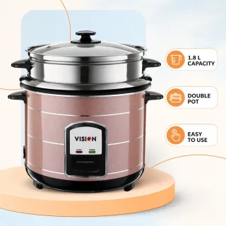 Vision RC- 1.8 L REL-40-06 SS-Coffee (Double Pot) — 1