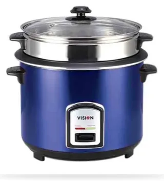 Vision Rice Cooker 1.8 L 40-06 SS Blue Double Pot — 3