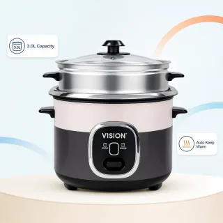 Vision Rice Cooker 3.0 L Delight (Double Pot) — 1