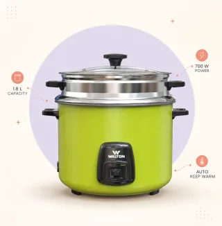 Walton 1.8L Rice Cooker – Star Deluxe — 1