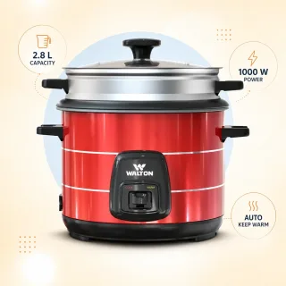 Walton 2.8 Liter Rice Cooker — 1