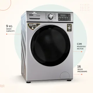 Walton 9Kg Front Loading Inverter Washing Machine — 1