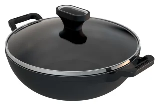 Walton Cast Iron Karai 24 cm With Glass Lid – image 2