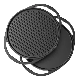 Walton Cast Iron Tawa N Grill 2 In 1 28 cm — 1
