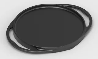 Walton Cast Iron Tawa N Grill 2 In 1 28 cm – image 3