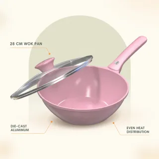 Walton Dynamic Die Cast Deep Wok Pan 28 CM — 1