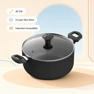 Walton Induction Based Casserole Pan 26cm — 1
