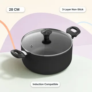 Walton Induction Based Casserole Pan 28cm — 1