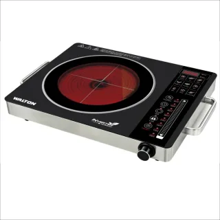 Walton Heat Star infrared cooker — angled view showing side handle and control knob